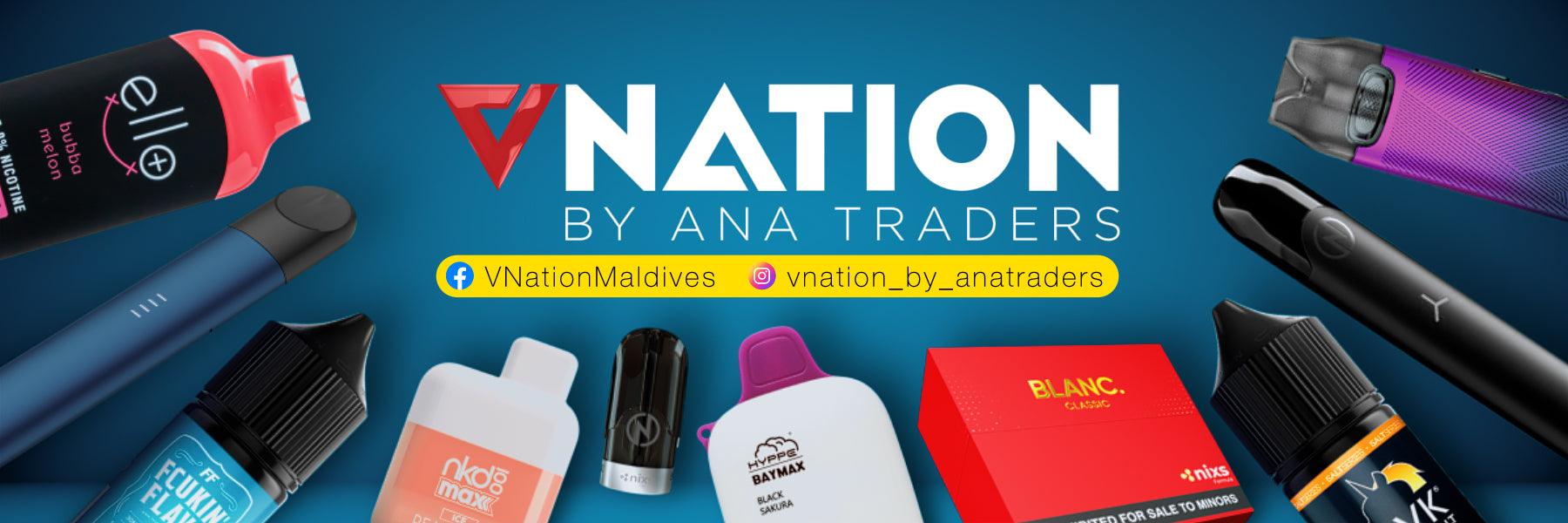 Nic Salt Fruity - V Nation by ANA Traders - Vape Store